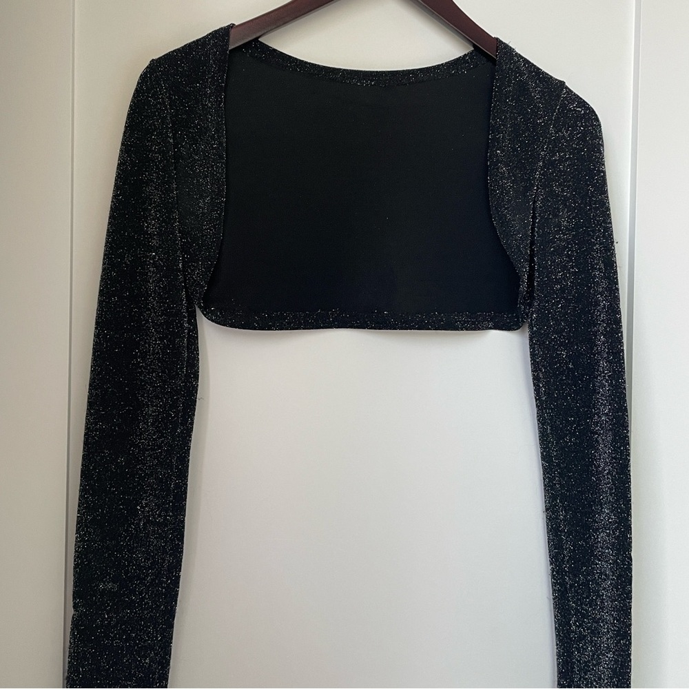 NWOT ๐ฆ Black evening dress + FREE SHRUG | Extra Small - Picture 5 of 16